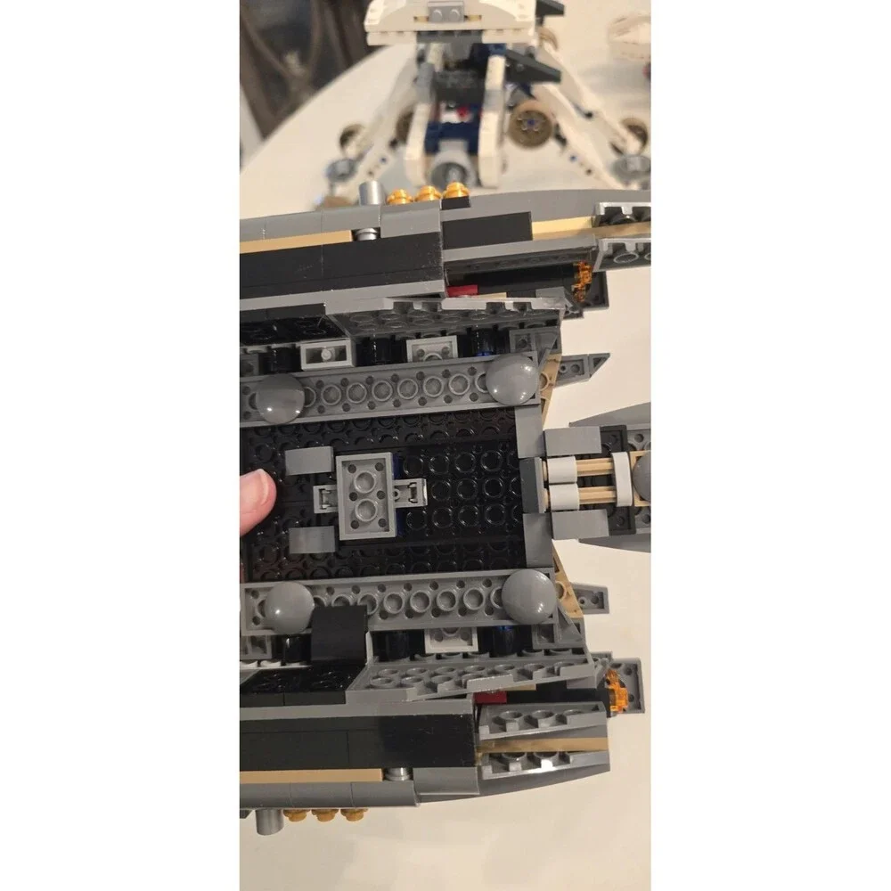LEGO Star Wars Bounty Hunter Gunship Starfighter No Minifigures As Is